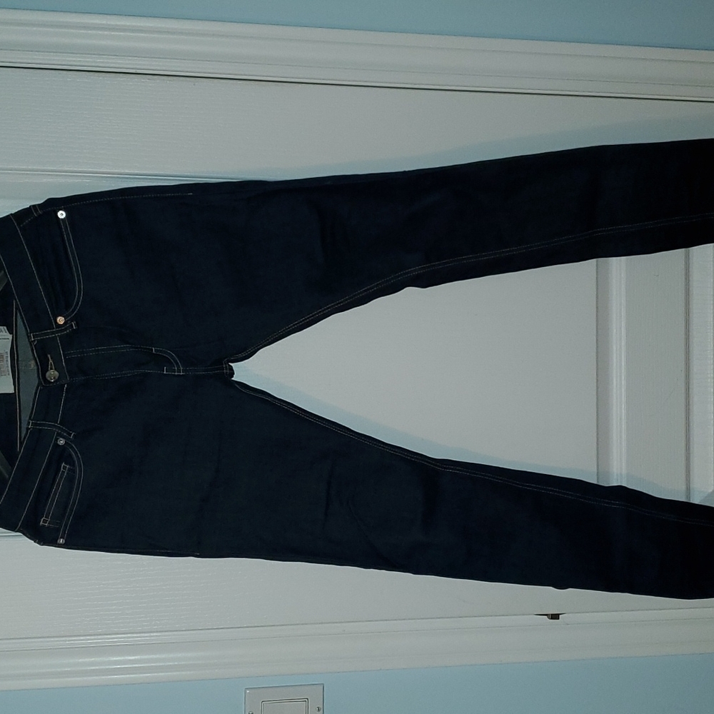 Topman Stretch Skinny Blue Denim US 32